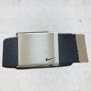 Nike Men’s Web Golf Belt Adjustable One Size Navy Blue